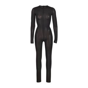 SKIMS Sheer Sculpt Catsuit Jumpsuit sold out ! NWT XS sexy bodycon bodysuit